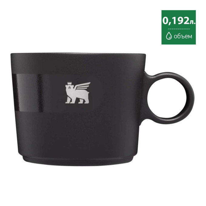 Кружка Stanley Adventure Daybreak 0,192 л, черная (10-11015-008)